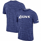 Men's Detroit Lions Nike Royal Velocity Performance T-Shirt,baseball caps,new era cap wholesale,wholesale hats